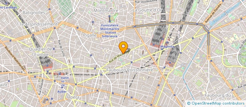 localisation de l'entreprise SORECTA SARL à PARIS