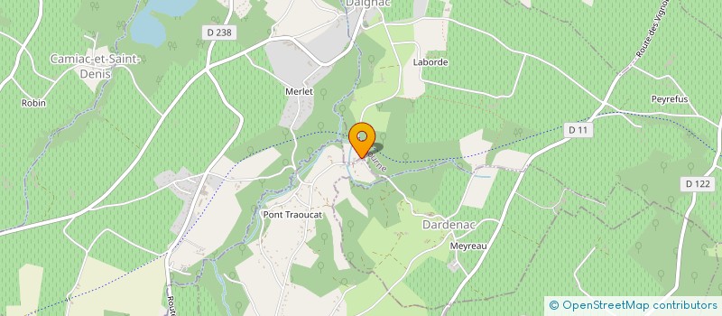 localisation de l'entreprise SORED ASSOCIES  BLESIGNAC