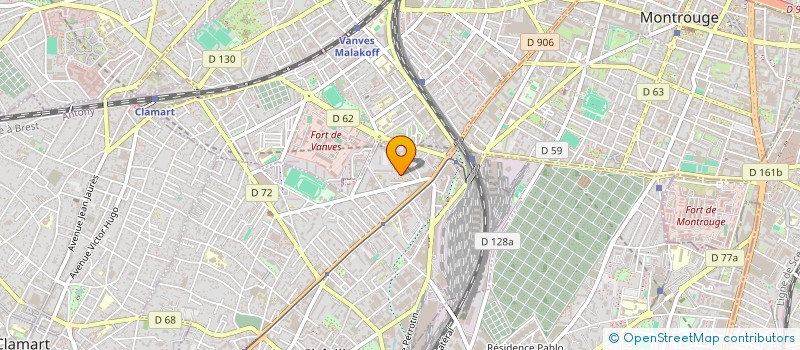 localisation de l'entreprise SOREDIF FRANCE à CHATILLON