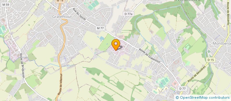 localisation de l'entreprise SOREF MIDI PYRENEES  PECHBONNIEU