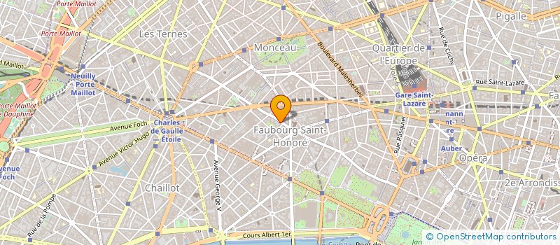 localisation de l'entreprise SOREFICO COIFFURE EXPANSION  NEUILLY-SUR-SEINE