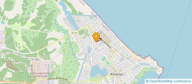 localisation de l'entreprise SOREHA TP à KOUROU