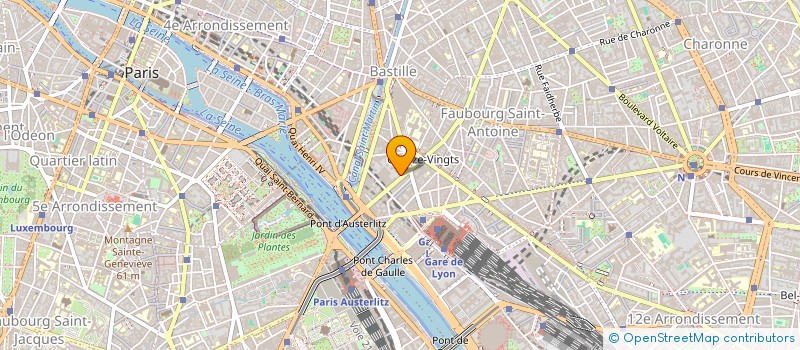 localisation de l'entreprise SOREHDE  PARIS