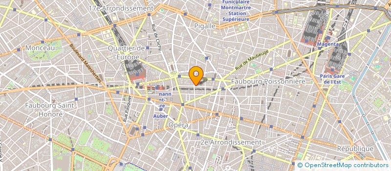 localisation de l'entreprise SOREIA SPORT ET CULTURE à PARIS
