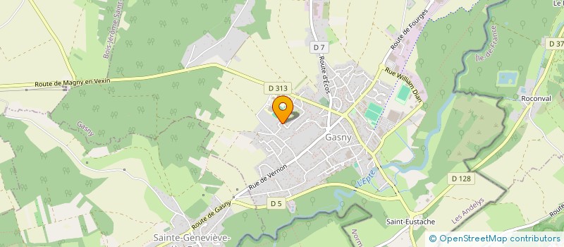 localisation de l'entreprise SOREKE  GASNY