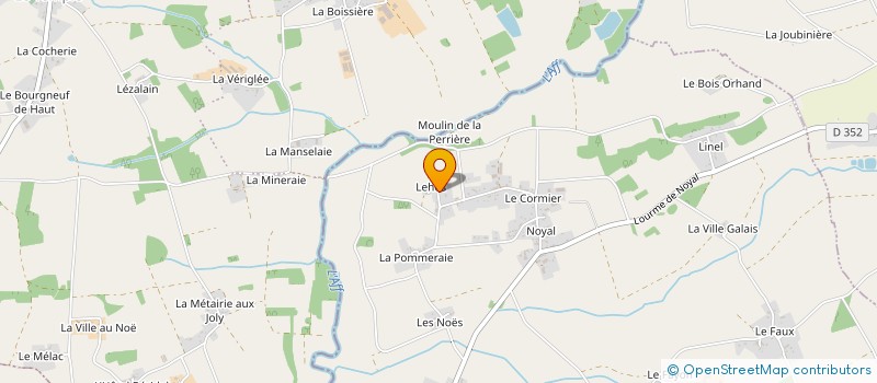 localisation de l'entreprise SOREL  SIXT-SUR-AFF