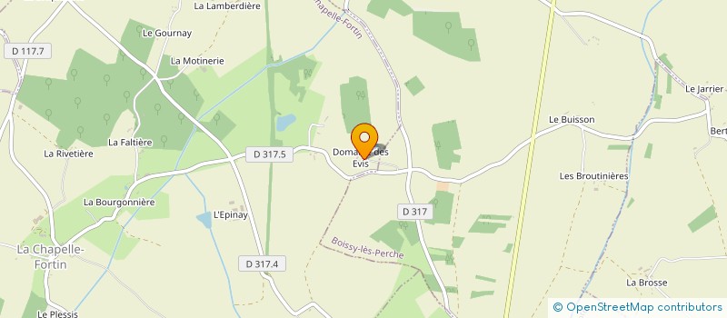 localisation de l'entreprise SOREL à LA CHAPELLE-FORTIN