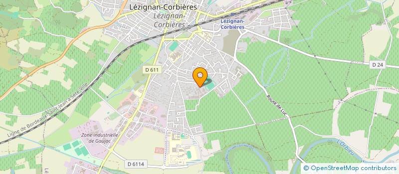 localisation de l'entreprise SORELEZ à LEZIGNAN-CORBIERES
