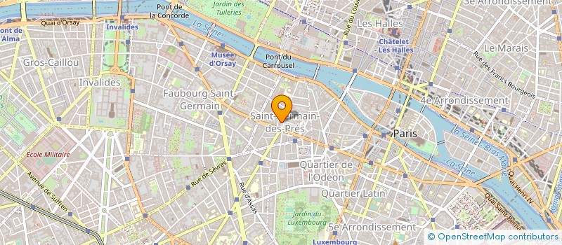 localisation de l'entreprise SORELI à PARIS