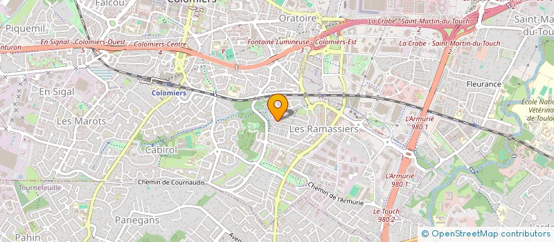 localisation de l'entreprise SORELLE à COLOMIERS