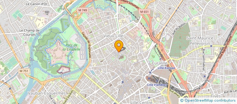 localisation de l'entreprise SORELLI FRATELLI à LILLE