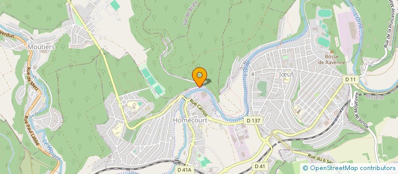 localisation de l'entreprise SORELYA  HOMECOURT