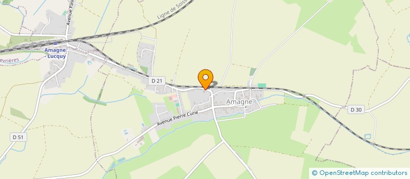 localisation de l'entreprise SOREM à AMAGNE