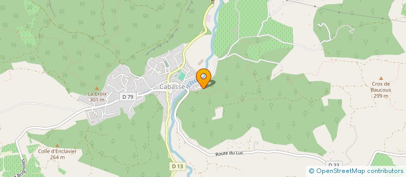 localisation de l'entreprise SOREM  CABASSE