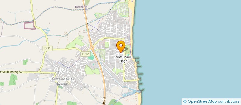 localisation de l'entreprise SOREMA  SAINTE-MARIE-LA-MER