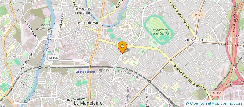 localisation de l'entreprise SOREMAR à MARCQ-EN-BARUL