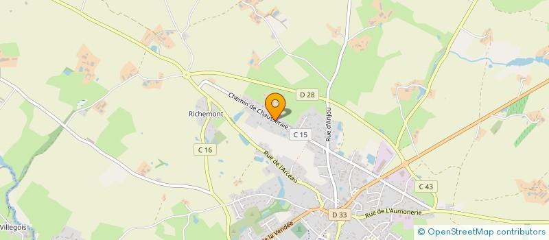 localisation de l'entreprise SOREMMO  NUEIL-LES-AUBIERS