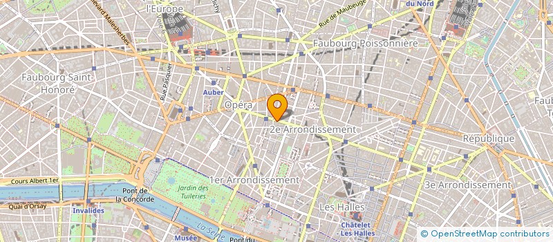 localisation de l'entreprise SOREN à PARIS