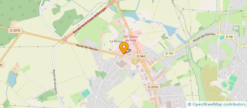 localisation de l'entreprise SORENA à SAINT-DOULCHARD