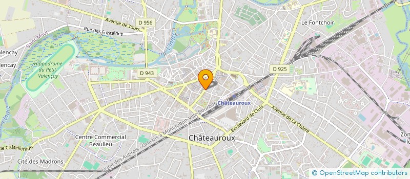 localisation de l'entreprise SORENALOUISE à CHATEAUROUX