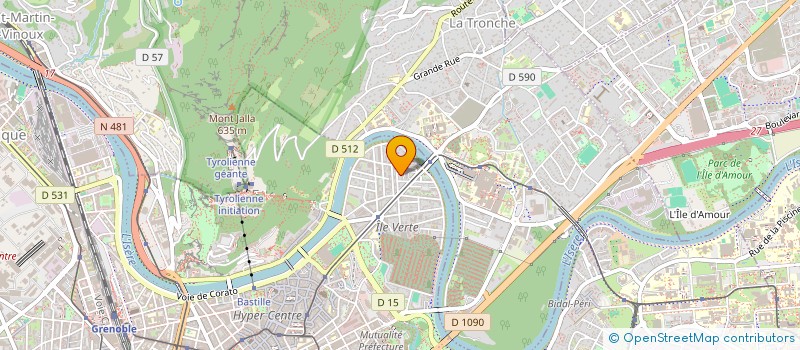 localisation de l'entreprise SORENOVIS  GRENOBLE