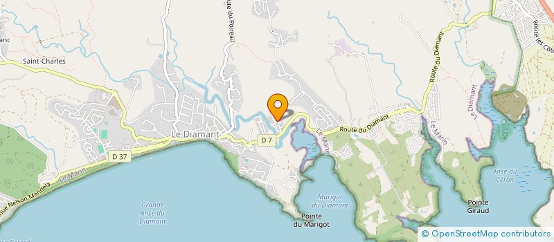 localisation de l'entreprise SORENTER  DIAMANT