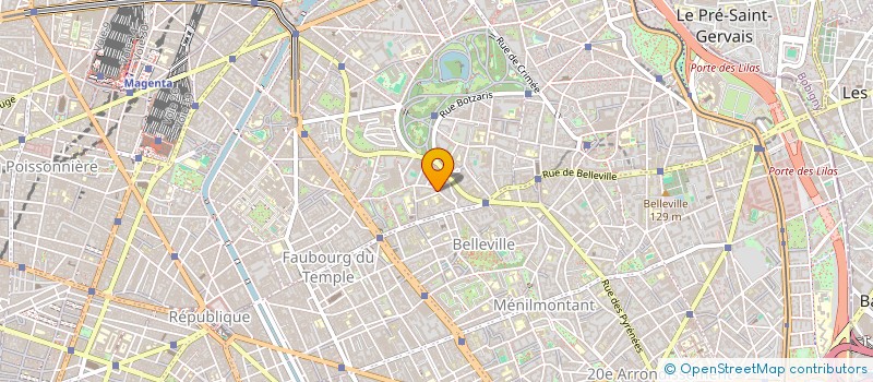 localisation de l'entreprise SOREP BATIMENT  PARIS