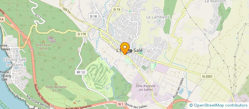 localisation de l'entreprise SOREPACK à L'ETANG-SALE