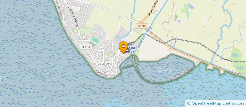 localisation de l'entreprise SOREPCOM à LE CROTOY