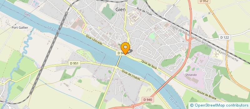 localisation de l'entreprise SOREPI à GIEN