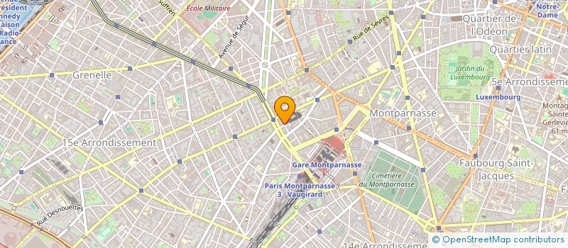 localisation de l'entreprise SORESPA  PARIS