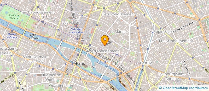 localisation de l'entreprise SORESTIM GR FONCIER AGRICOLE à PARIS