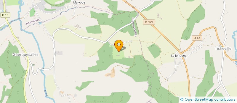 localisation de l'entreprise SORESTO à GUERQUESALLES