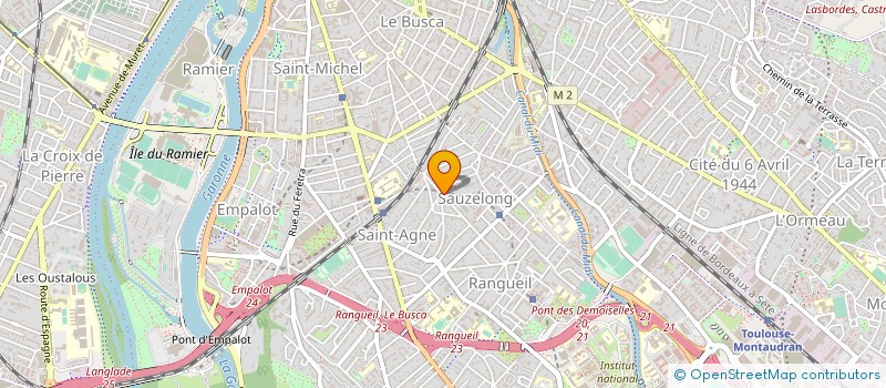 localisation de l'entreprise SORETEC à TOULOUSE