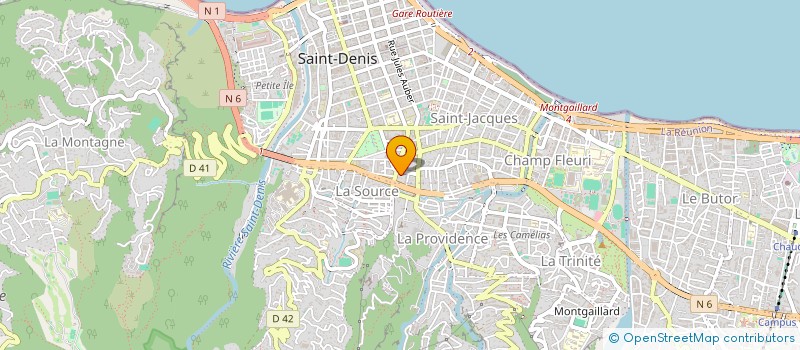 localisation de l'entreprise SOREVERT à SAINT-DENIS