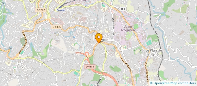 localisation de l'entreprise SOREVI-COMMERCIALISATION à GRASSE
