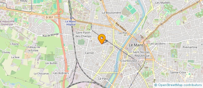 localisation de l'entreprise SOREVIM  LE MANS