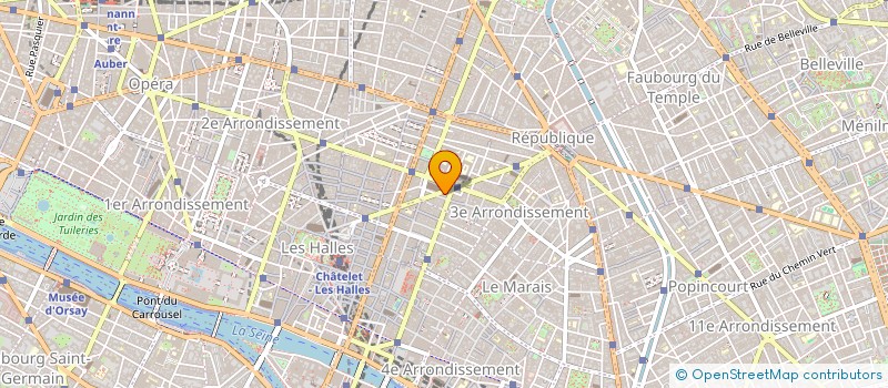 localisation de l'entreprise SOREX  PARIS