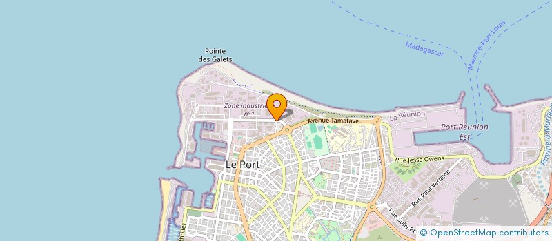 localisation de l'entreprise SOREXIM à LE PORT