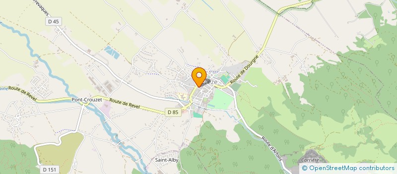 localisation de l'entreprise SOREZE VELO CLUB  SOREZE