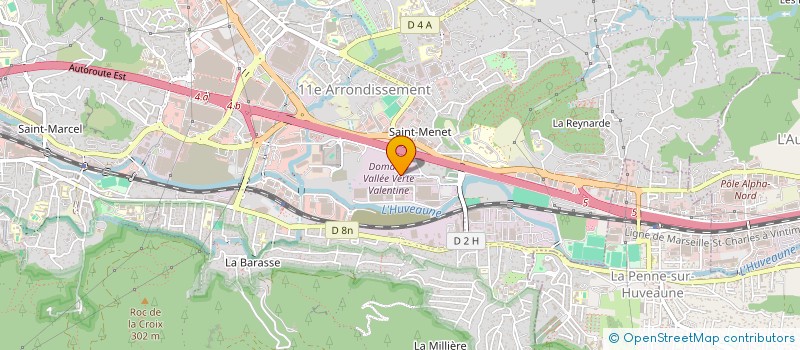 localisation de l'entreprise SORGANNE à MARSEILLE 11EME