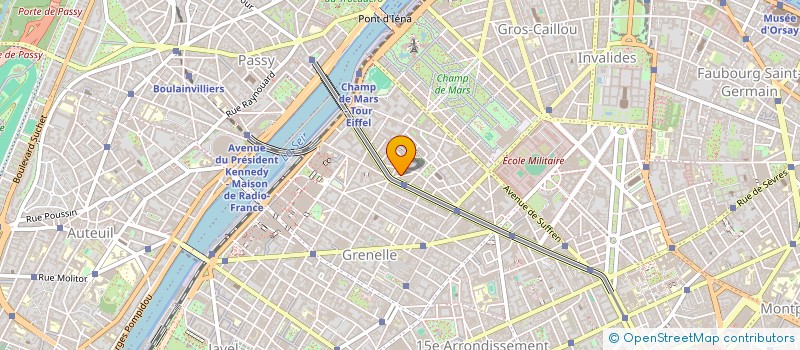 localisation de l'entreprise SORGEL SERVICES à PARIS