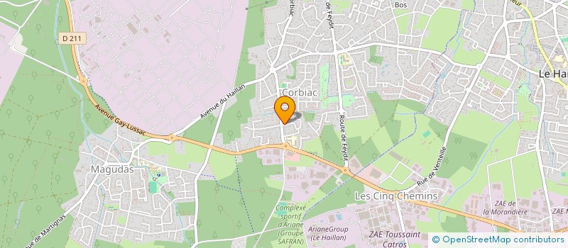 localisation de l'entreprise SORGELMAT DISTRIBUTION  SAINT-MEDARD-EN-JALLES