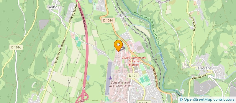 localisation de l'entreprise SORGIA ENERGIE à VALSERHONE