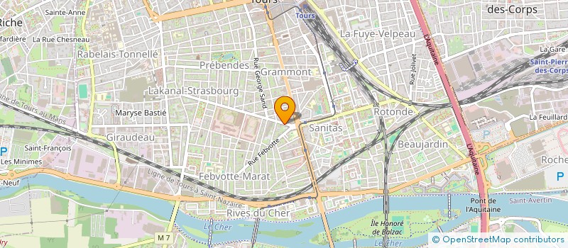 localisation de l'entreprise SORGNIARD CONSEILS  TOURS