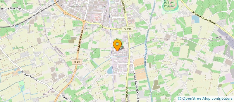 localisation de l'entreprise SORGUES VAP  AVIGNON