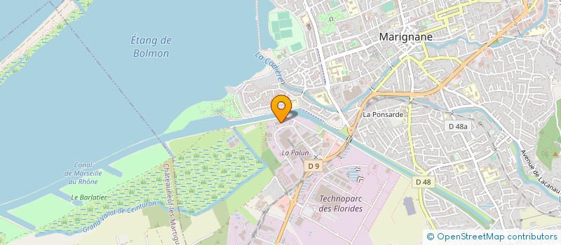 localisation de l'entreprise SORI PERE ET FILS à MARIGNANE