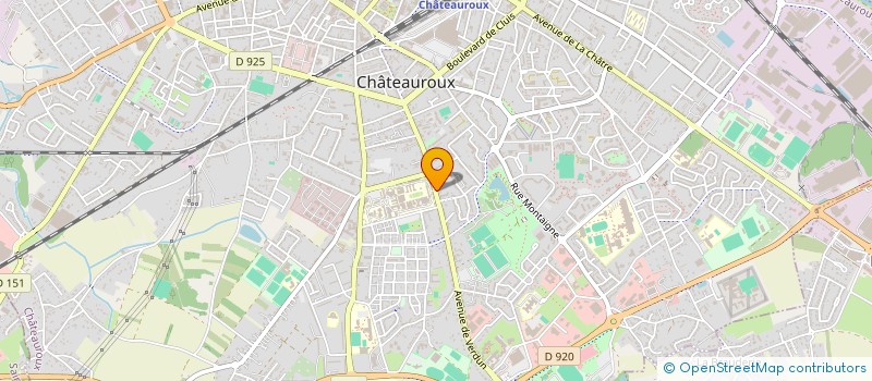 localisation de l'entreprise SORIA-DEPOND à CHATEAUROUX