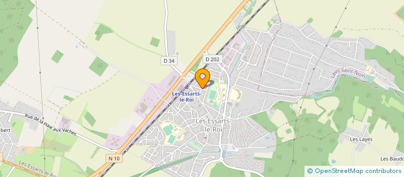 localisation de l'entreprise SORIAL  LES ESSARTS-LE-ROI