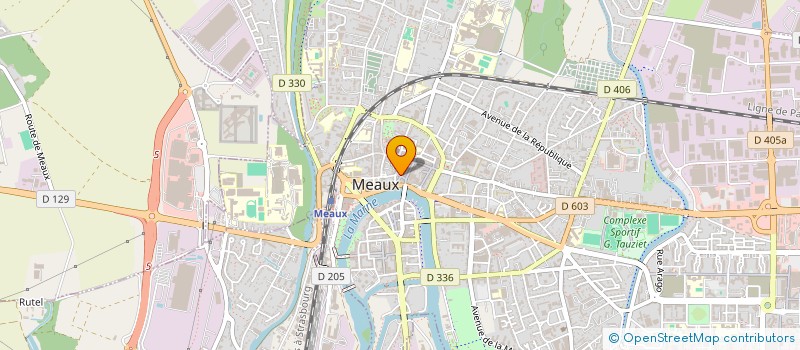 localisation de l'entreprise SORIANNE à MEAUX
